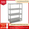 Prateleira de aço inoxidável por atacado Rack de armazenamento de cozinha Rack de exibição Prateleira de aço inoxidável 304 de cinco camadas de quatro camadas Fabricantes de prateleiras de aço inoxidável