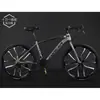 Bicicleta de Corrida de Estrada Marca Shanghai 700C com Freios a Disco de Velocidade Variável para Estudantes Homens e Mulheres com Guidão Curvo Aerodinâmico Metabo