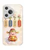 El Dios de la Riqueza Está Sobre Ti: Adecuado para funda de teléfono Apple 17 Pro Max, Funda de cristal para iPhone 16/15/14, Funda de teléfono Apple 17