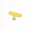 Almohadilla para Correa de Teléfono de Metal Ultradelgada, Clip Universal en Forma de T, Parche Antiperdida, Paño de Curado, Adhesivo Trasero, Hebilla de Resorte, Accesorios