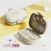 Caixa de Pílulas Pequena Transparente Dopamina Personalizada pelo Fabricante, Caixa de Armazenamento de Pílulas Portátil, Caixa Selada para Três Refeições por Dia