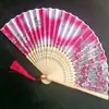 Abanico Plegable Estilo Chino Estilo Retro Portátil Dinastía Han Cheongsam Accesorios de Baile Venta al por Mayor Fotografía de Actuaciones Escenario Puesto Callejero