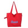 Bolsa Tote Casual Simple de Gran Capacidad para Primavera y Verano, Moda para Viajeros, Ligera, Combinable, de Tela para Estudiantes en Clase