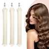 Rizador de Pelo de Goma y Gamuza Amazon Transfronterizo con Gancho, Rizador de Pelo sin Calor, Herramienta de Peinado para Dormir Perezoso, Herramienta Mágica Rizadora de Cabello de Olas Grandes