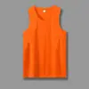 Chaleco de Fitness Personalizado con Logo para Hombre, Chaleco Racer de Secado Rápido, Chaleco Deportivo, Camiseta sin Mangas Holgada para Hombre que Muestra la Figura
