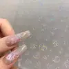 Fuegos Artificiales de Año Nuevo Pegatinas Doradas para Uñas Calcomanías para Uñas Estilo Chino Nuevo Tendencia Popular de Internet Materiales de Decoración de Fuegos Artificiales Perlados de Ensueño