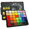 Pintura Gouache Jelly Marley Color Gris Gome Pintura 42 Colores Estudiantes de Primaria Caja Pequeña Portátil Traje