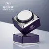 Botella de Esencia Cuadrada Morado Oscuro con Tapa, Botella de Loción Estilo Negocio, Botella de Crema, Juego Completo de Materiales de Empaque para Productos de Cuidado de la Piel, Venta al por Mayor de Fábrica y Personalización