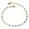Collar de cuentas de gota de aceite de colores para mujer, estilo europeo y americano Dopamine Color, cadena para clavícula estilo bohemio simple, joyería