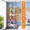 Estante de Almacenamiento para Coches de Juguete Infantiles Sala de Estar Hogar de Pie Sin Taladro Estante para Patineta Bicicleta