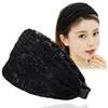 Corea del Sur simple diadema de ala ancha para presionar la cabeza accesorios para el cabello horquilla elegante banda para el cabello de encaje con dientes no se desliza fácilmente banda para el cabello