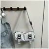 Bolso Cruzado para Mujer, Estilo Casual de Ropa de Trabajo Japonesa, Bolso de Hombro Sencillo de Color Sólido, Bolso Cruzado Pequeño Versátil a la Moda, Bolso Pequeño de Moda para Hombre