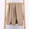 40 Algodón Peinado Tejido de Suéter Primavera y Verano Pantalones de Chándal de Felpa Pequeña Elástico Muñeca Fino Tela Escama de Pescado
