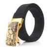Cinturón Táctico de Nylon Cinturón de Lona para Hombre Estudiantes Jóvenes Versión Coreana Hebilla Automática Fabricante de Cinturones de Lona Venta al por Mayor en Stock