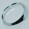 Anillo decorativo de cromo ligero electrochapado de plástico color recubrimiento al vacío UV accesorios tratamiento de superficie piezas de plástico ABS
