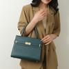 Nuevo Bolso de Mano Kelly de Gran Capacidad 2026 para Mujer, Bolso de Hombro Versátil de Moda, Bolso Cruzado de Tres Piezas Texturizado para el Trabajo