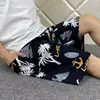 Pantalones Cortos de Pijama de Algodón Delgado para Hombre Verano 2026, Corte Holgado, Talla Grande, Hechos de Rayón