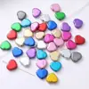 Decoración de pendientes de estrella de la suerte pentagonal de agujero recto de resina con cuentas de dibujos animados, material de accesorios DIY, ventas directas de fábrica