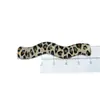 Pasador Coreano Retro Estampado de Leopardo Accesorios Acrílicos Adorno para el Cabello DIY Joyería Impresa de Alta Gama