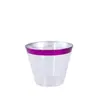 Copo de Água Descartável Quente 9OZ Rosa Phnom Penh Aviação Taça de Vinho Dourada PS Explosões Transfronteiriças