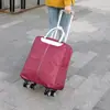 Bolsa Trolley con Ruedas Universal, Bolsa de Viaje, Mochila, Estudiante Funcional Versión Coreana, Gran Capacidad, Viaje de Corta Distancia, Logo Imprimible