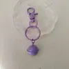 Cor Cão Fivela Bell Key Acessórios Pendurados diy Handmade Paint Metal Jewelry Candy Color Bag Pingente Pequeno