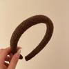 Diadema vintage Maillard de alta calidad con forma de cráneo para mujer, para otoño e invierno, con horquillas lavadas, accesorios sencillos y de moda para el cabello.