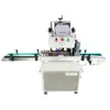 Máquina taponadora automática de alta velocidad con servomotor, Máquina taponadora de cuatro ruedas tipo pico de pato, Máquina enroscadora de tapas para botellas cosméticas, Personalizada