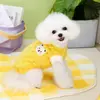 Roupas para Pets para Cães no Outono e Inverno, Cachorro Teacup Teddy, Chihuahua, Roupas para Gatos, Jaqueta de Algodão, Colete de Lã 23 Golden Beetle
