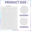 Papel Adhesivo Holográfico para Comercio Exterior de Amazon Papel Adhesivo Imprimible Impermeable Vinilo Adhesivo Arcoíris Adhesivo para Cabeza de Radio de Radio