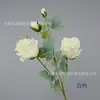 Flores blancas artificiales, modelado de paisaje de jardín de invierno, diseño de salón de bodas blanco, arreglo floral, rosa phalaenopsis