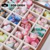 Resina pintada a mano camaleón del amor con purpurina lindos pendientes multicolor pulsera collar joyería material hecho a mano cuentas