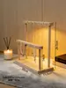 2026 Soporte de Exhibición de Collares de Madera Maciza Simple Soporte de Madera para Joyería de Aretes Pantalla de Pulseras Diseño para Transmisión en Vivo