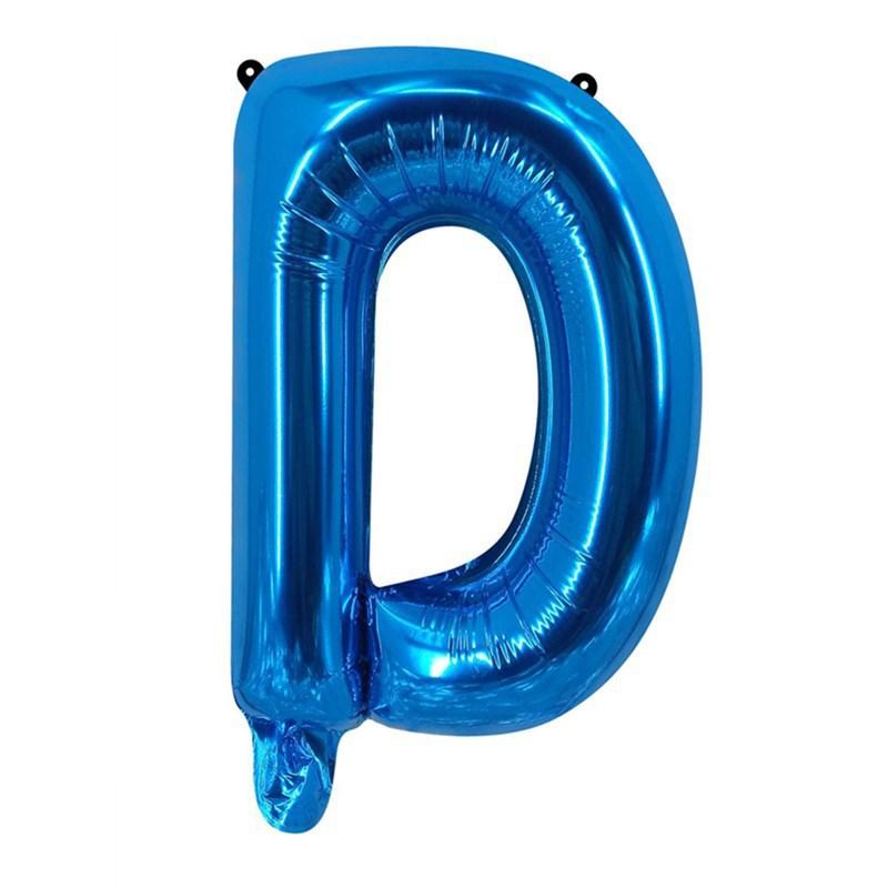 16寸蓝色字母-D