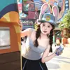 Chapéu de Policial Judy Zootopia Chapéu de Cowboy Retrô Americano Faixa de Cabeça Estilo Celebridade da Internet Chapéu de Sol Redondo de Verão