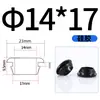 Ranura Ensanchada Tipo Elevado Silicona Doble Cara Bobina Protectora de Cable Salida de Cable Anillo de Goma Silicona Anillo Protector de Cable Resistente a Altas y Bajas Temperaturas Anillo de Sellado
