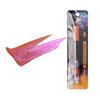 Caneta pincel metálica para caligrafia e pintura, pincel macio especial, aquarela fina e flash, linda caneta atacado