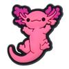 Lindos Dibujos Animados Animales Salamandra Rosa Zuecos Accesorios DIY Accesorios Decorativos Hebilla de Zapato Hebilla Flor de Zapato de PVC En Stock