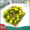 Simulación girasol margarita fábrica directa flor ratán girasol flor artificial ratán sala de estar enredadera decoración interior sombra