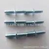 Suministro de Tornillos Hexagonales de Doble Extremo Grado 8.8 M6 para Espejos Retrovisores de Coche, Galvanizados y Engrosados, Resistentes a la Niebla Salina durante 72 Horas