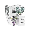 Cuentas de Aleación DIY Nuevos Productos Oso Corazón Candado Patinete Eléctrico Papá Noel Pulsera Arcoíris Accesorios Joyería Lote Mixto