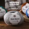 Hilo de lana mezclada, hilo de grosor medio para tejer a mano, hilo 212 para bufandas, suéteres y pantuflas de tejido DIY