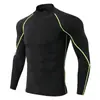 Ropa deportiva de secado rápido transfronteriza para atletismo, deportes, running y fitness; prendas superiores para hombre para otoño e invierno; ropa interior técnica de baloncesto; ropa de entrenamiento ajustada