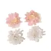 Estilo Ins Flor de Lírio do Vale Iridescente em Cacho Florido Acessórios de Cabelo Elegantes e Brincos Materiais para Artesanato DIY Tecelagem Venda por Atacado