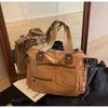 Bolso Casual para Mujer 2026 Nuevo Estilo Moda Popular Estudiante Universitario Clase Bolso de Hombro Único Bolso Tote de Gran Capacidad