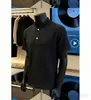 Camisa polo leve de verão com gola alta, camiseta de manga curta para homens, camisa básica lisa slim fit, top estiloso de meia-manga