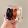 Faixa de cabelo de elástico infantil para menina, anel de cabelo elástico alto, acessórios de cabelo para meninas, não machuca o cabelo, corda de cabelo fofa, adorno de cabeça