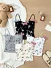 Nuevo Top Veraniego Ajustado Favorecedor sin Mangas con Lindo Estampado de Gato Kt Camisola para Mujer