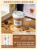 Taza de Café Desechable con Tapa, Taza Doméstica de Papel Kraft Engrosado, Taza de Embalaje para Bebidas Calientes de Té con Leche, Para Llevar Hecha a Medida