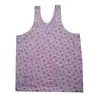 Chaleco de verano para mujer de mediana edad holgado talla grande transpirable camiseta interior de algodón chaqueta para señora mayor venta al por mayor de fábrica